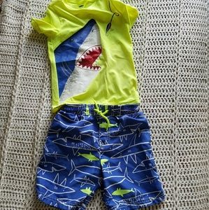 Boys swim suit set